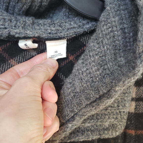 Anthro wool hooded cardigan - Picture 3 of 7